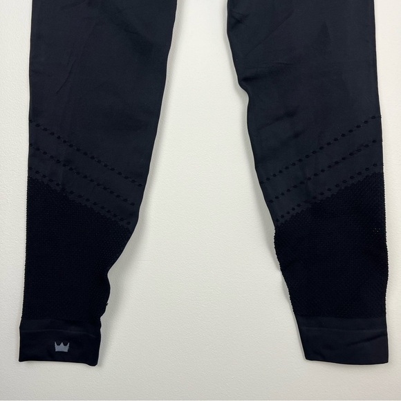 SHEFIT Seamless Athletic Cross Waist Leggings Womens Black 2Luxe - Picture 11 of 13